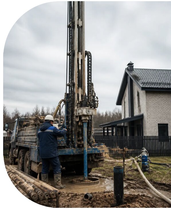 Бурение скважин на воду под ключ в Слободской от 123660 р. | АПаруса-Слб